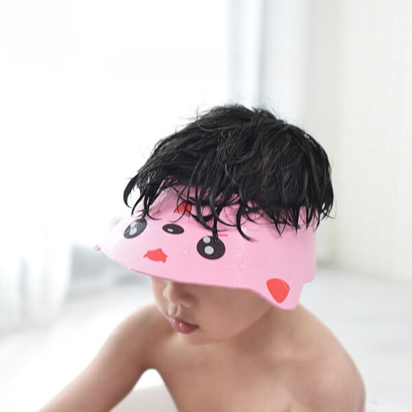 Casquette de Bain Rose