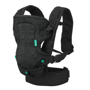 Infantino Porte-bébé Flip Ergonomique 4 en 1 - Denim Noir