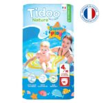 Tidoo 12 Couches de Bain Taille 4 8-15kg Hypoallergéniques