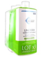 Gilbert Liniderm Liniment Oléo-Calcaire à l'Huile d'Olive Vierge 480ml - LOT de 3