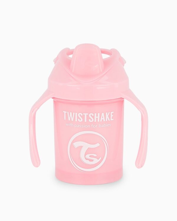 TWISTSHAKE Tasse enfant Mini Cup 230 ml 4 m+ Rose