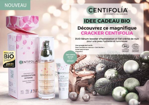 DUO CRACKERS ÉCLAT DE ROSE® Idée Cadeau Bio