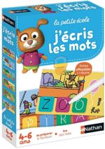 J’ECRIS LES MOTS Nathan - Jeux d'apprentissage-4 à 6 ans - Nathan m