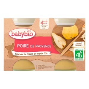 Petits pots poire de provence dès 4 mois 2x130g