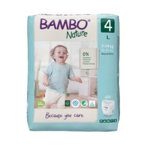 BAMBO NATURE 20 culottes d'apprentissage t4 l 7-14 kg