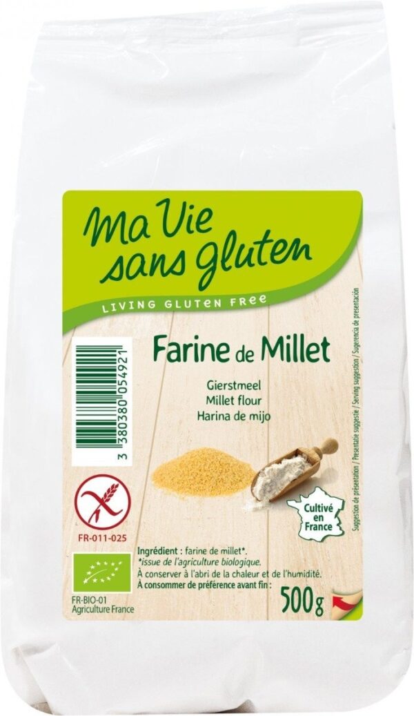 Ma Vie Sans Gluten Farine de Millet 500g