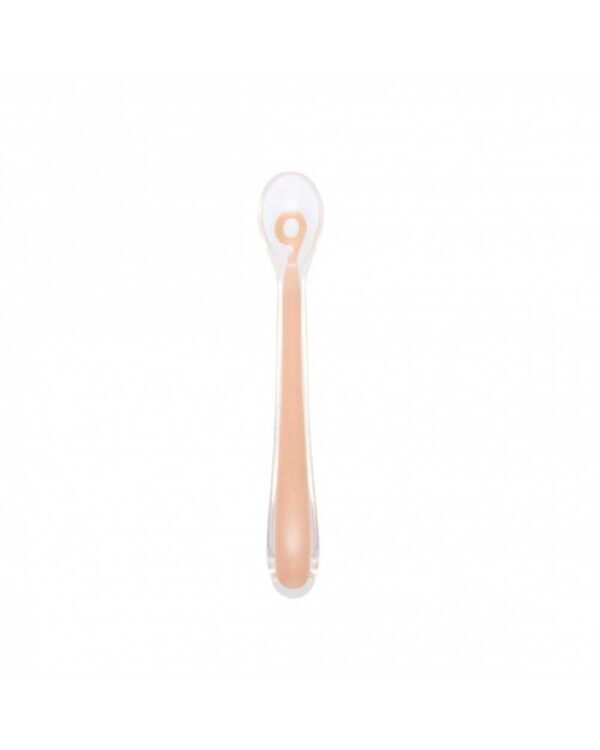 Babymoov Cuillère Pour Bébé En Silicone 1er Age Peach