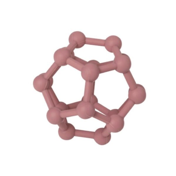 Eurekakids - Jungle Silicone Ball Pink