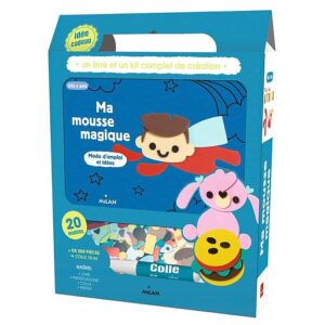 Ma mousse magique un livre et un kit complet de création