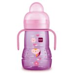 MAM Tasse d'apprentissage Trainer+ Space Love 220 ml Rose