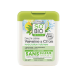 SO BIO DOUCHE CREME HYDRATATION FRAICHEUR A LA VERVEINE ET CITRON 300 ML