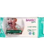 Bambo Nature Lingettes 50 Pièces