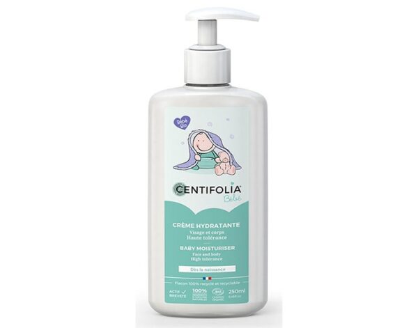 CENTIFOLIA Crème Hydratante Visage et Corps Bébé 250ml