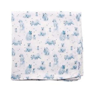 Tiny Twinkle Couverture d'emmaillotage Ours 120x120 (Copie)