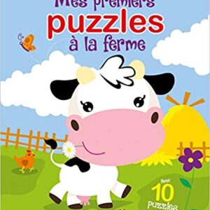 Mes premiers puzzles à la ferme +8 mois (Puzzle 2 pièces)