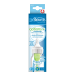 Dr. Brown’s BIBERON Options+ Anti-colic Bottle | Biberon à col étroit 120 ml