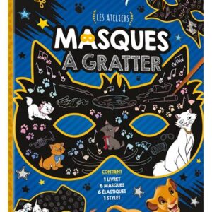 Masques à gratter Disney - Les ateliers