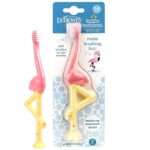 DR BROWNS – BROSSE A DENTS FLAMANT ENFANTS 1-4 ANS ROSE