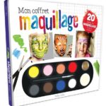 Mon coffret maquillage - Un livre incluant 20 idées de maquillage étape par étape