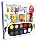 Mon coffret maquillage - Un livre incluant 20 idées de maquillage étape par étape