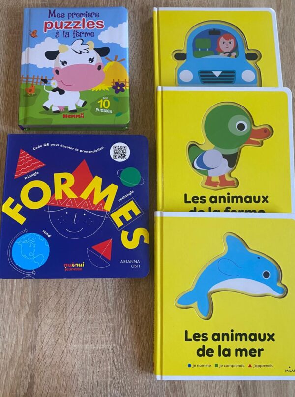 Pack de livres découverte + 2 ans