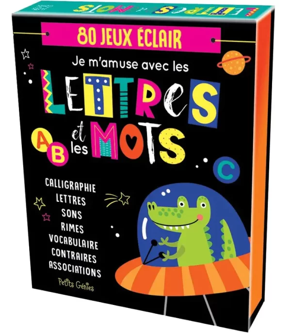 80 jeux éclair Je m'amuse avec les lettres et les mots