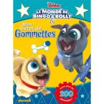 Livre disney Le monde de Bingo &amp; Rolly Mon livret de gommettes +3ans