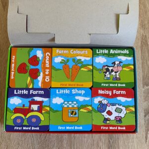 pack de 6 Imagiers en anglais Early Learning Little Farm