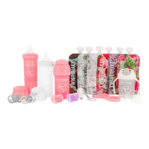 Twistshake pack complet biberons et gourdes fille