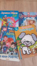 Pack 4 livres coloriage ( joyeux Pâques - coloriage - mon livre de jeux et activités - mes premiers coloriages ) 3-4 ans