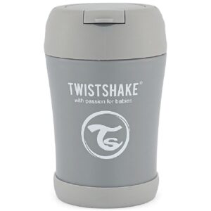 Twistshake Pot BabyFood 350 ml Gris