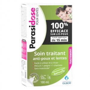 GILBERT PARASIDOSE SOIN TRAITANT ANTI-POUX ET LENTES 100ML