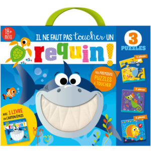 Il ne faut pas toucher un requin – Coffret 3 puzzles