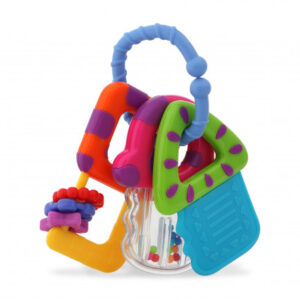 Kiokids anneau de dentition porte cléfs musical 3mois +