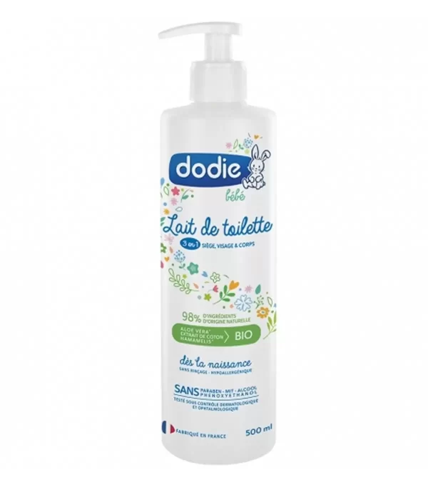 DODIE LAIT DE TOILETTE 3-EN-1 DES LA NAISSANCE 500ML