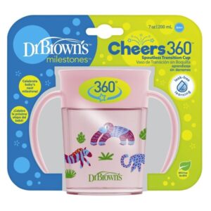 Dr. Brown’s Cheers 360° cup rose 200 ml