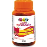 PEDIAKID Gommes Multivitaminées - 60 Pièces 138g