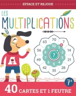 Les multiplications avec 40 cartes et 1 feutre