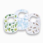 Tiny Twinkle Set de 3 bavoirs Cactus