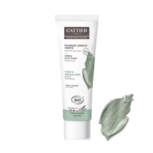 Cattier Masque Argile Vert Menthe Poivrée 100ml